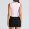 The Balconette Pink Fitted Corset Top The Balconette Pink Fitted Corset Top