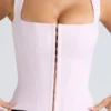 The Balconette Pink Fitted Corset Top The Balconette Pink Fitted Corset Top