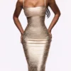 The Body Champagne Bandage Maxi Dress – Limited Edition The Body Champagne Bandage Maxi Dress – Limited Edition