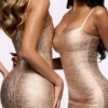 The Body Champagne Bandage Maxi Dress – Limited Edition The Body Champagne Bandage Maxi Dress – Limited Edition