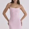 The Body Pink Bandage Mini Dress The Body Pink Bandage Mini Dress