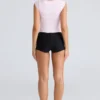 The Cap Sleeve Pink Corset Top The Cap Sleeve Pink Corset Top