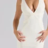 The Classic Ivory Midi Bandage Dress The Classic Ivory Midi Bandage Dress