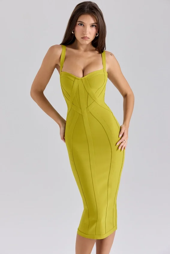 The Era Martini Midi Bandage Dress The Era Martini Midi Bandage Dress