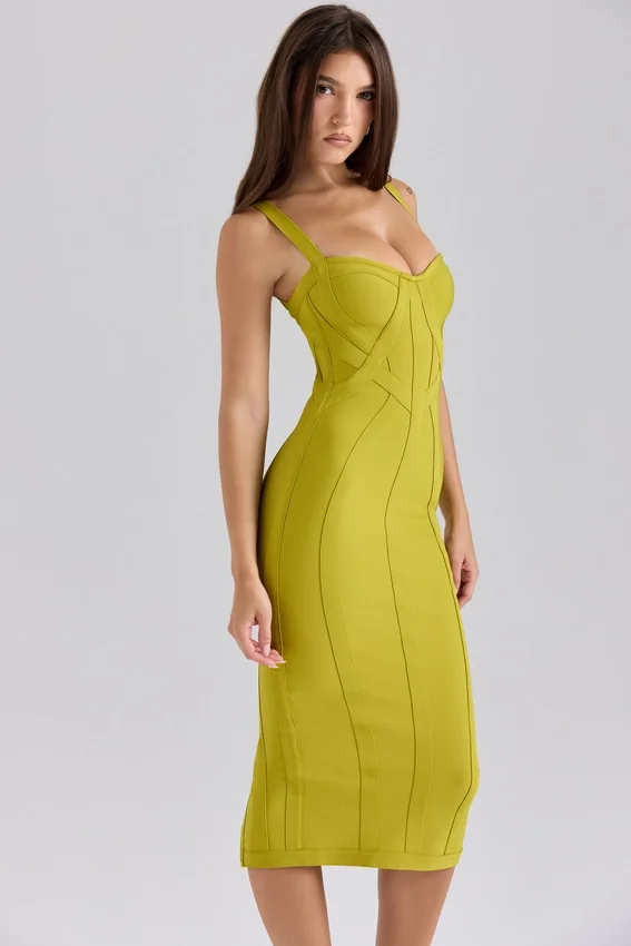 The Era Martini Midi Bandage Dress The Era Martini Midi Bandage Dress