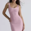 The OG Baby Pink Bandage Mini Dress The OG Baby Pink Bandage Mini Dress