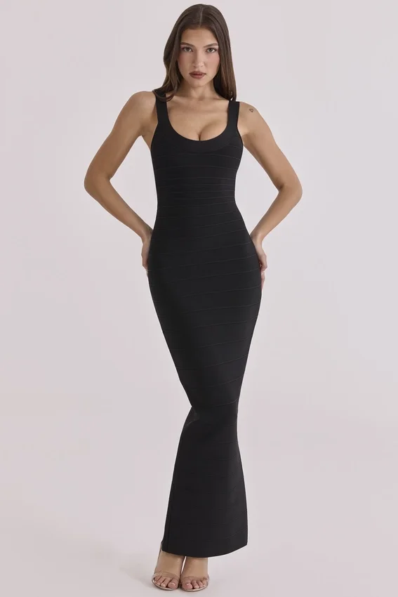 The OG Black Bandage Maxi Dress The OG Black Bandage Maxi Dress