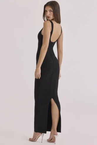The OG Black Bandage Maxi Dress