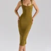 The OG Olive Midi Bandage Dress The OG Olive Midi Bandage Dress