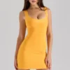 The OG Orange Sherbet Mini Bandage Dress The OG Orange Sherbet Mini Bandage Dress