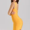 The OG Orange Sherbet Mini Bandage Dress The OG Orange Sherbet Mini Bandage Dress