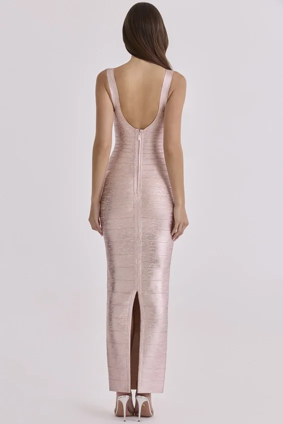 The OG Rosé Bandage Maxi Dress – Limited Edition The OG Rosé Bandage Maxi Dress – Limited Edition