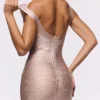 The OG Rosé Bandage Mini Dress – Limited Edition The OG Rosé Bandage Mini Dress – Limited Edition