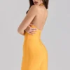 The Supermodel Orange Sherbet Mini Bandage Dress The Supermodel Orange Sherbet Mini Bandage Dress