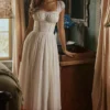 Thea White Voile + Broderie Anglais Maxi Dress Thea White Voile + Broderie Anglais Maxi Dress