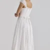 Thea White Voile + Broderie Anglais Maxi Dress Thea White Voile + Broderie Anglais Maxi Dress