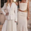Therese Vintage Cream Lace Maxi Skirt Therese Vintage Cream Lace Maxi Skirt