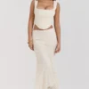 Therese Vintage Cream Lace Maxi Skirt Therese Vintage Cream Lace Maxi Skirt