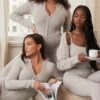 Tiggy Opal Marl Loungewear Jumpsuit