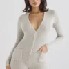Tiggy Opal Marl Loungewear Jumpsuit