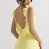 Tink Buttercup Satin Ruffle Mini Dress Tink Buttercup Satin Ruffle Mini Dress