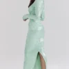 Titania Seafoam Sequin Maxi Gown Titania Seafoam Sequin Maxi Gown
