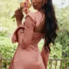Toira Rose Draped Corset Dress Toira Rose Draped Corset Dress