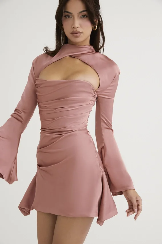 Toira Rose Draped Corset Dress Toira Rose Draped Corset Dress