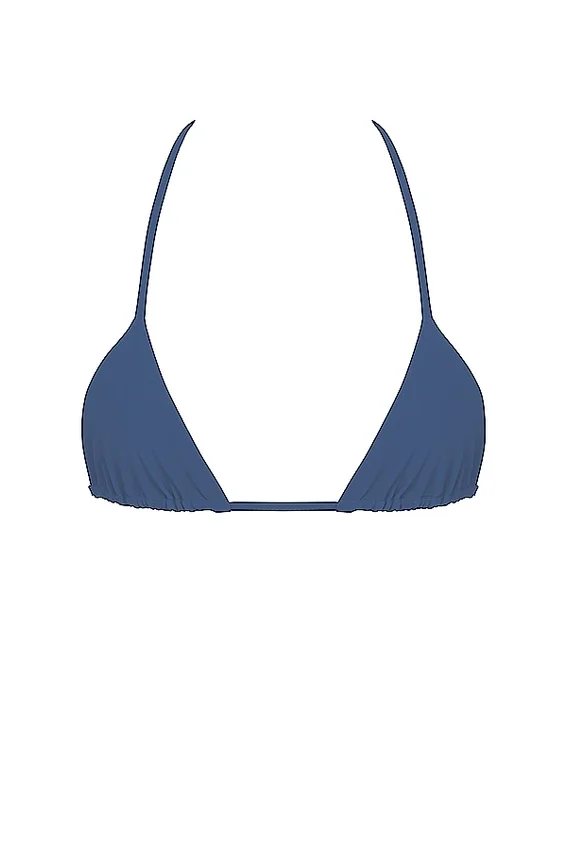 Tropez Deep Blue Halter Neck Bikini Top Tropez Deep Blue Halter Neck Bikini Top