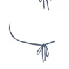 Tropez Deep Blue Halter Neck Bikini Top Tropez Deep Blue Halter Neck Bikini Top