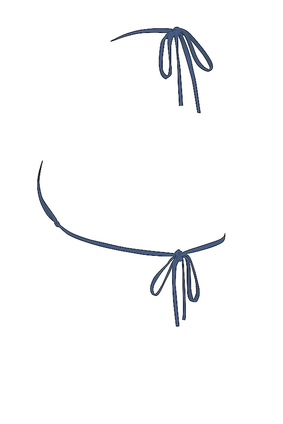 Tropez Deep Blue Halter Neck Bikini Top Tropez Deep Blue Halter Neck Bikini Top
