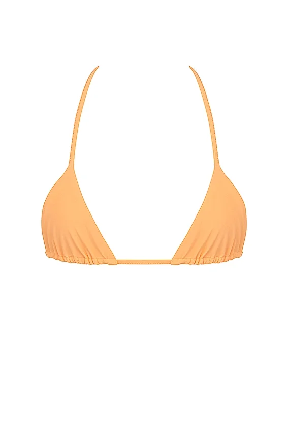 Tropez Light Orange Halter Neck Bikini Top Tropez Light Orange Halter Neck Bikini Top