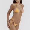 Santorini Light Orange Tie Side Bikini Bottom Santorini Light Orange Tie Side Bikini Bottom