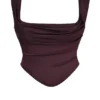 Una Rich Brown Corset Una Rich Brown Corset