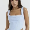 Una Soft Blue Corset Una Soft Blue Corset