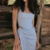 Una Soft Blue Corset Una Soft Blue Corset