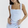 Una Soft Blue Corset Una Soft Blue Corset