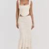Una Vintage Cream Lace Corset Una Vintage Cream Lace Corset