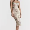 Venus Vintage Floral Midi Dress Venus Vintage Floral Midi Dress