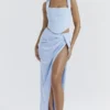 Vesper Soft Blue Maxi Skirt Vesper Soft Blue Maxi Skirt