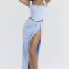 Vesper Soft Blue Maxi Skirt Vesper Soft Blue Maxi Skirt