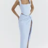 Vesper Soft Blue Maxi Skirt Vesper Soft Blue Maxi Skirt