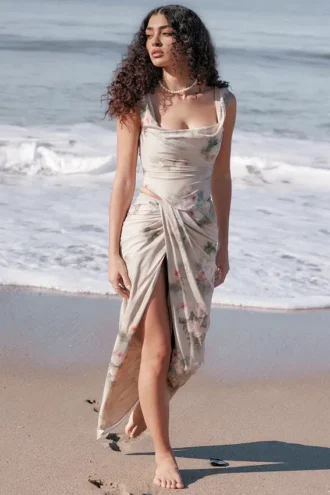 Vesper Vintage Floral Maxi Skirt Vesper Vintage Floral Maxi Skirt