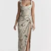 Vesper Vintage Floral Maxi Skirt