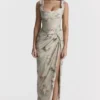 Vesper Vintage Floral Maxi Skirt