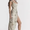 Vesper Vintage Floral Maxi Skirt