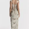 Vesper Vintage Floral Maxi Skirt