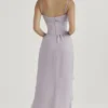 Vienne Grey Satin Underbust Corset Vienne Grey Satin Underbust Corset