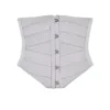 Vienne Grey Satin Underbust Corset Vienne Grey Satin Underbust Corset
