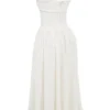 Vivien White Broderie Anglais Midi Sundress Vivien White Broderie Anglais Midi Sundress